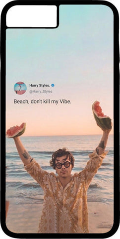 כיסוי בעיצוב איורים - HARRY bitch dont kill my vibe
