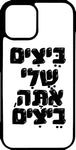 כיסוי בעיצוב משפטים - ביצים שלי אתה ביצים